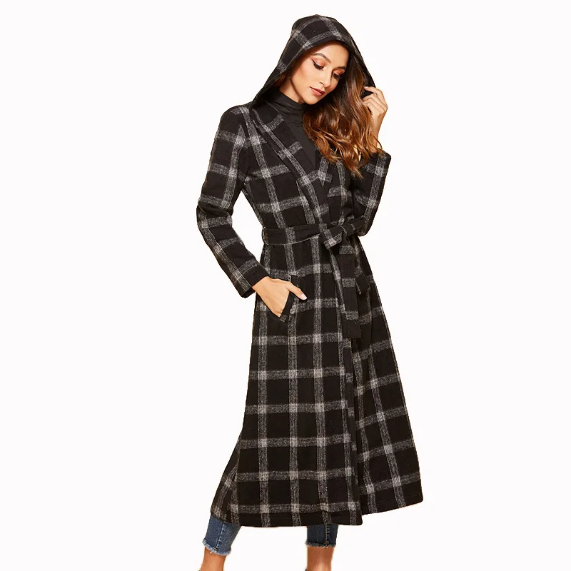 Women's coat, women's coat, autumn and winter coat, plaid grain
Women's coat, women's coat, autumn and winter coat, plaid grain