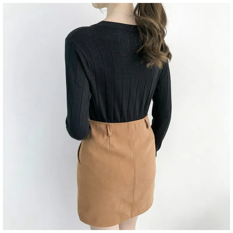 Sweater Women O-neck Slim Elegant Leisure Korean Style Female Knitting Loose Pullovers Simple All-match Classic Bottoming Ladies
Sweater Women O-neck Slim Elegant Leisure Korean Style Female Knitting Loose Pullovers Simple All-match Classic Bottoming Ladies