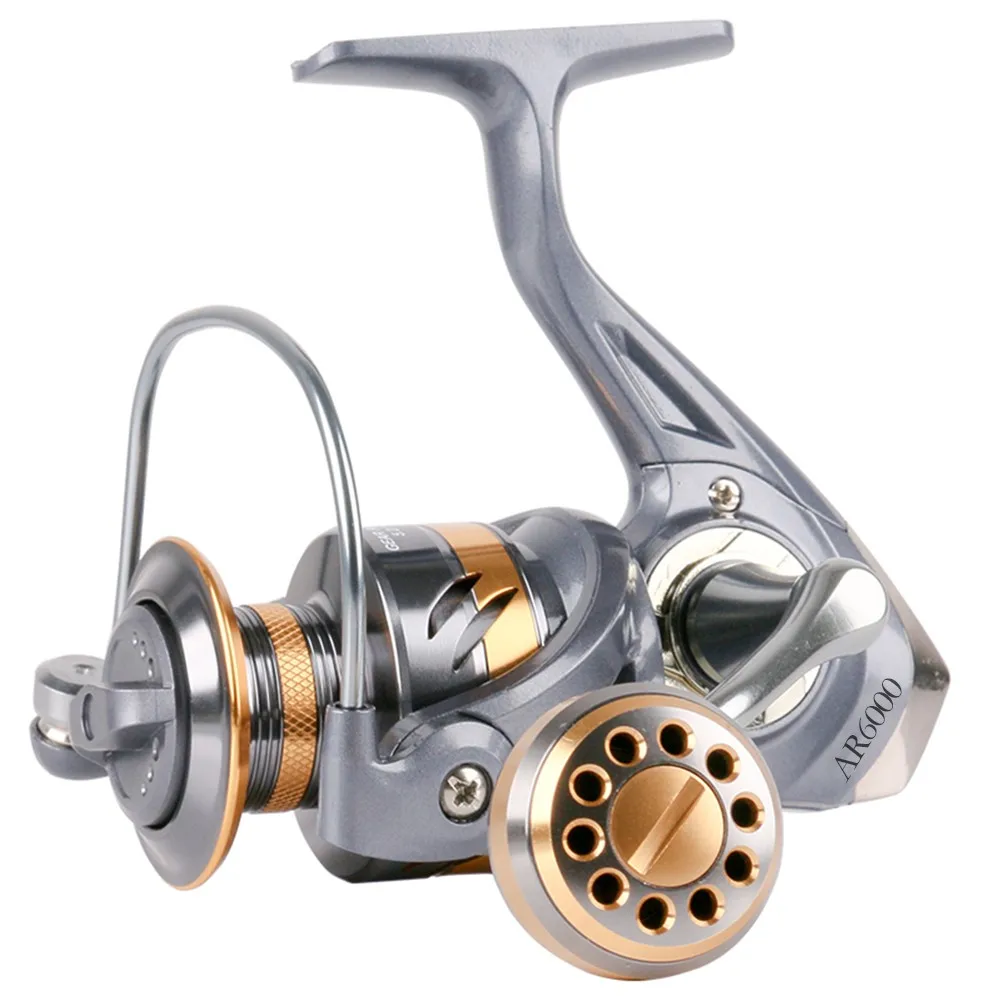 Deukio Fishing Reel All Metal Spool Spinning Reel Max Drag Line Spool 5:2:1 2BB AR2000/3000/4000/5000/6000/7000 Fish Accessories
Deukio Fishing Reel All Metal Spool Spinning Reel Max Drag Line Spool 5:2:1 2BB AR2000/3000/4000/5000/6000/7000 Fish Accessories