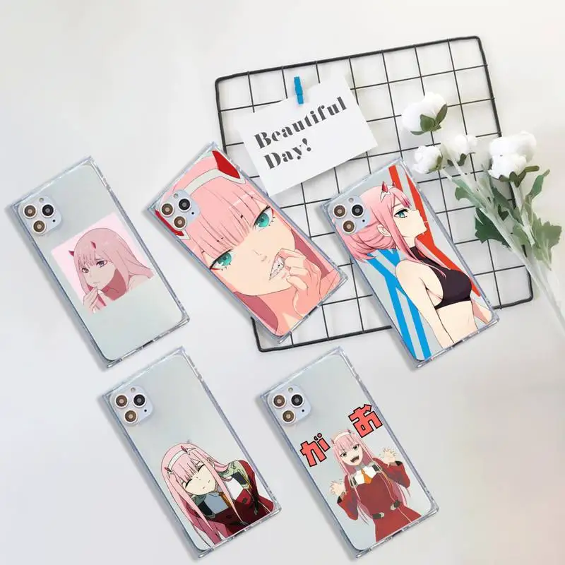 Zero Two Darling in the FranXX Anime Phone Case Transparent for iPhone 7 8 11 12 se 2020 mini pro X XS XR MAX Plus
Zero Two Darling in the FranXX Anime Phone Case Transparent for iPhone 7 8 11 12 se 2020 mini pro X XS XR MAX Plus
