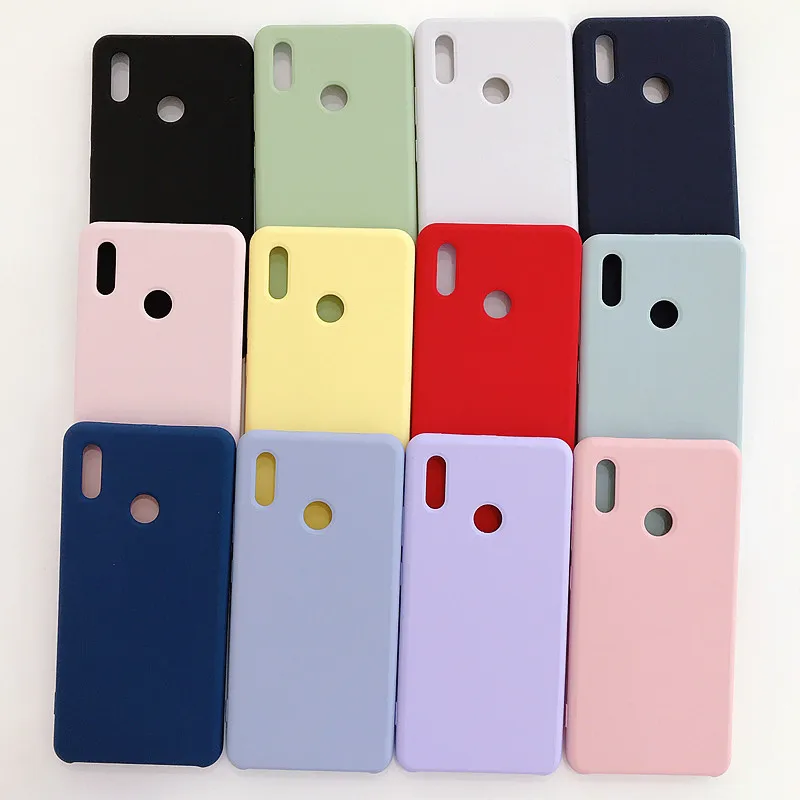 Чехол RuiTHank из чистого жидкого силикона для телефона Huawei Nova 3 противоударный