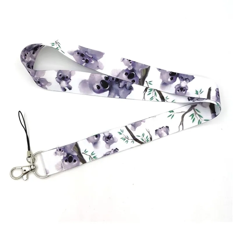 Cute Koala Neck Strap Keychain Lanyards For Keys ID Card Pass Gym USB Badge Key Ring Holder Webbing Mobile Phone Accessories 
Cute Koala Neck Strap Keychain Lanyards For Keys ID Card Pass Gym USB Badge Key Ring Holder Webbing Mobile Phone Accessories