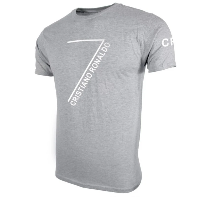 Новая модная футболка с принтом Криштиану Роналду, мужская повседневная Однотонная футболка с коротким рукавом и круглым вырезом, хлопкова...
Новая модная футболка с принтом Криштиану Роналду, мужская повседневная Однотонная футболка с коротким рукавом и круглым вырезом, хлопкова...