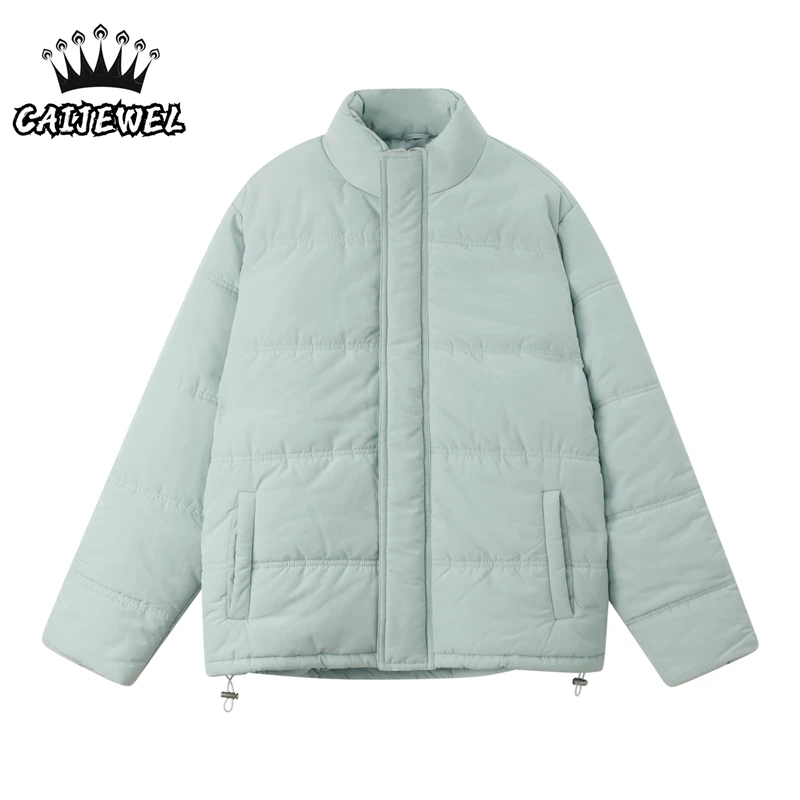 Women Puffer Bubble Jackets Coat Winter Baggy Thickening Warm Female Solid Color Stand Collar TOPs Cotton Padded Coat Outerwear
Women Puffer Bubble Jackets Coat Winter Baggy Thickening Warm Female Solid Color Stand Collar TOPs Cotton Padded Coat Outerwear