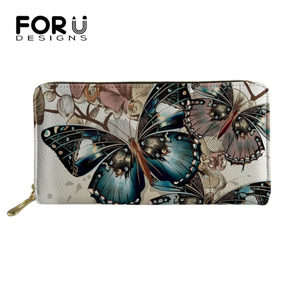 FORUDESIGNS Women's Luxury Wallet Retro Butterfly Design Female Party Fashion Clutch Bag Ladies Long Pu Purse Credit Card Holder
FORUDESIGNS Women's Luxury Wallet Retro Butterfly Design Female Party Fashion Clutch Bag Ladies Long Pu Purse Credit Card Holder