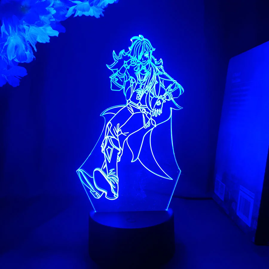 Genshin Impact Anime Night Light 3D LED Game Kaeya Alberch Figure Lamp Room Decor Kids Gift for Bedroom Decor Lamp Neon Light
Genshin Impact Anime Night Light 3D LED Game Kaeya Alberch Figure Lamp Room Decor Kids Gift for Bedroom Decor Lamp Neon Light