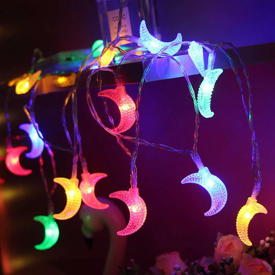 10/20/40 LED Moon Light String Twinkle Garlands Battery Powered Christmas Holiday Lamp Party Wedding Decorative Fairy Lights
10/20/40 LED Moon Light String Twinkle Garlands Battery Powered Christmas Holiday Lamp Party Wedding Decorative Fairy Lights