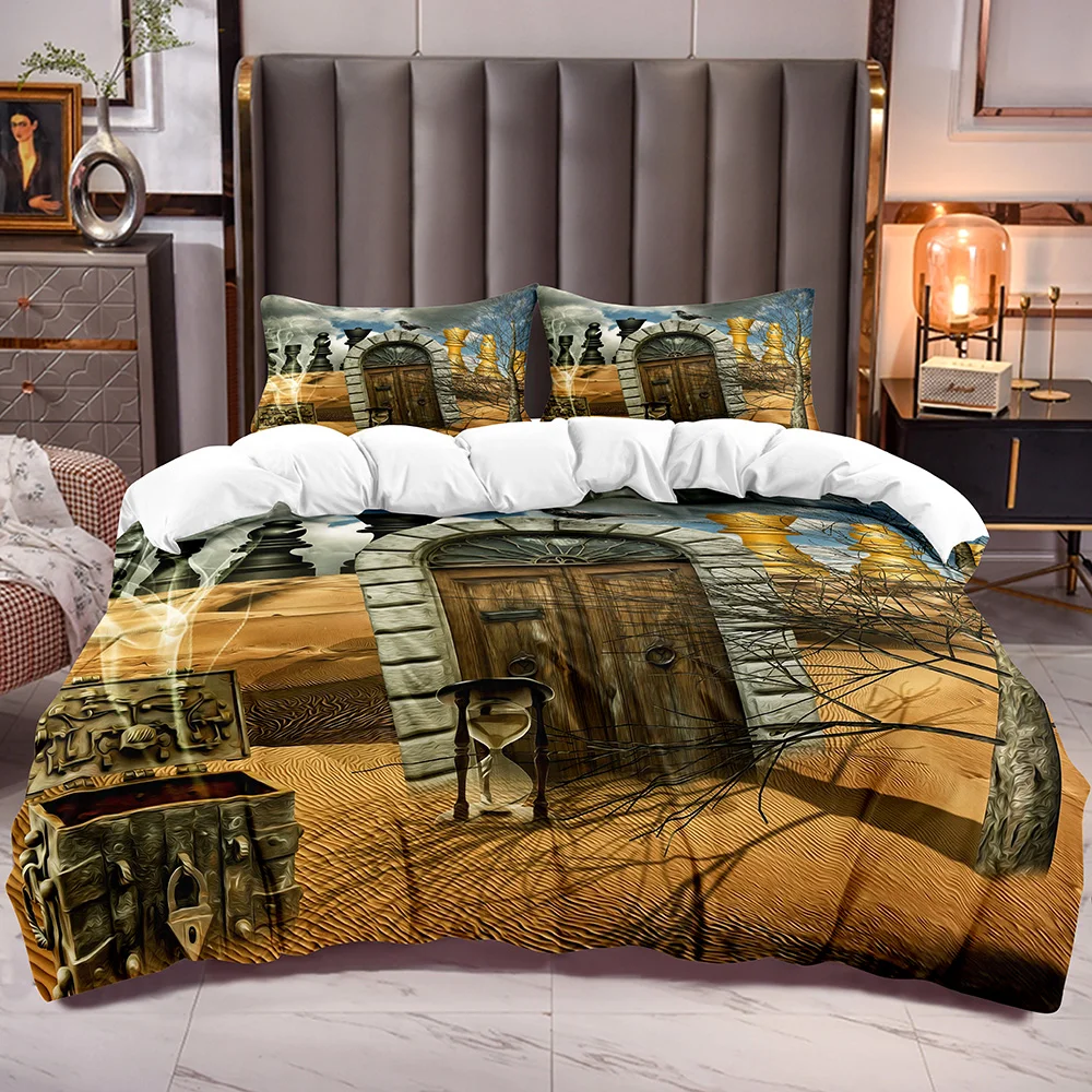 Teens Bedding Comforter Cover Sets with National Chess and Bird Pattern for Teend Adults Duvet Cover Zipper Closure Corner Ties
Teens Bedding Comforter Cover Sets with National Chess and Bird Pattern for Teend Adults Duvet Cover Zipper Closure Corner Ties