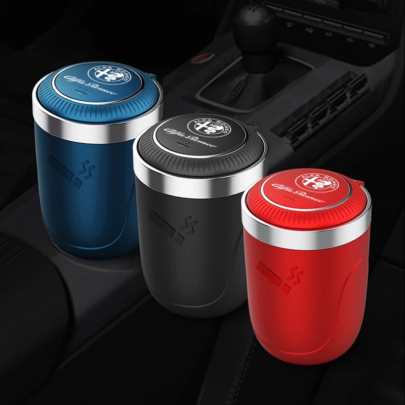 Пепельница для Alfa Romeo 159 147 156 giulietta mito stelvio со светодиодный Ной подсветкой