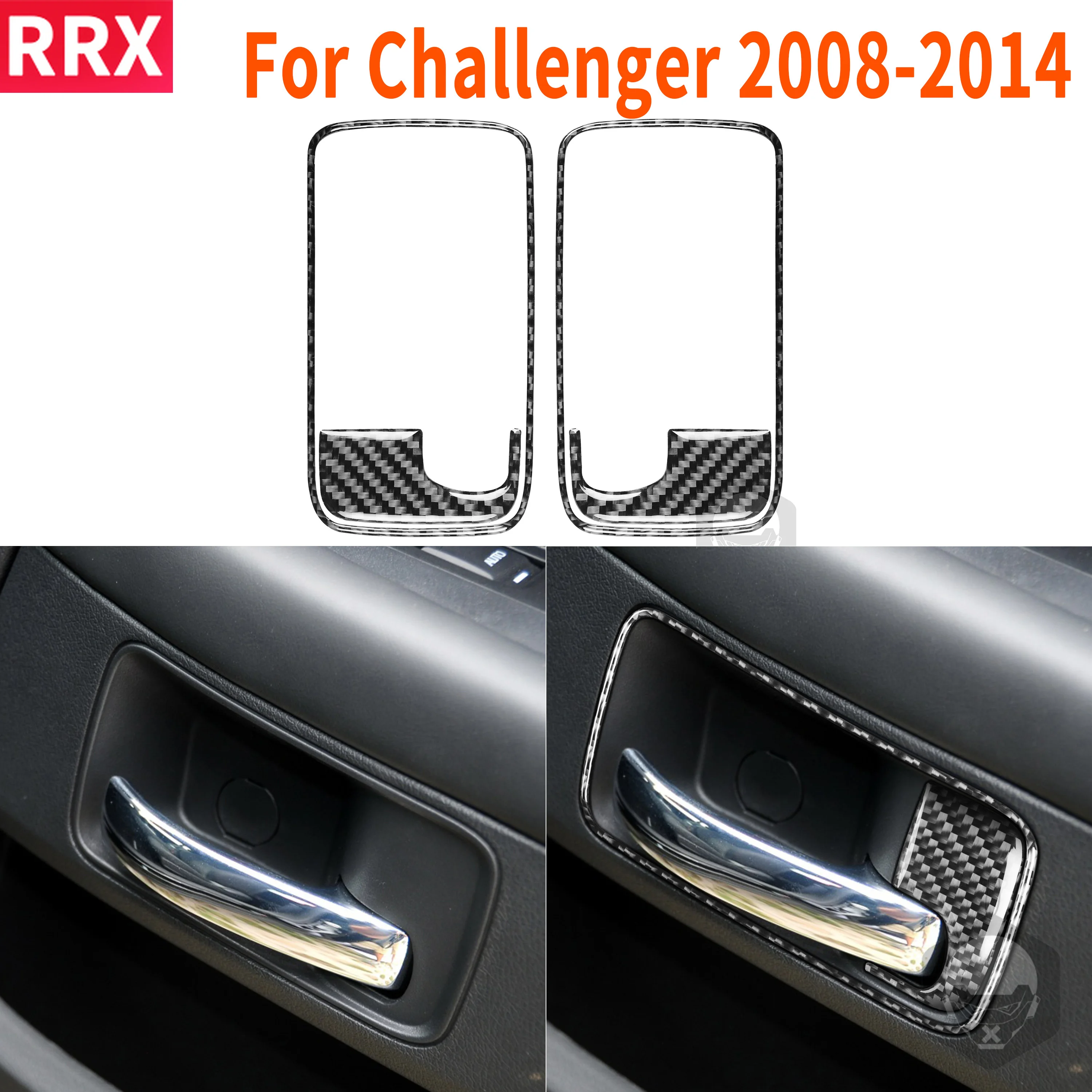 Door Handle Frame Cover Trim Sticker Car Styling For Dodge Challenger 2008-2014 Hellcats Weave Carbon Fiber Door Accessories
Door Handle Frame Cover Trim Sticker Car Styling For Dodge Challenger 2008-2014 Hellcats Weave Carbon Fiber Door Accessories