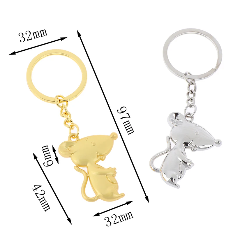 1Pcs Exquisite Cute Cartoon Mouse Keychain Ancient Silver Color Rat Key Chain Gift For Children
1Pcs Exquisite Cute Cartoon Mouse Keychain Ancient Silver Color Rat Key Chain Gift For Children