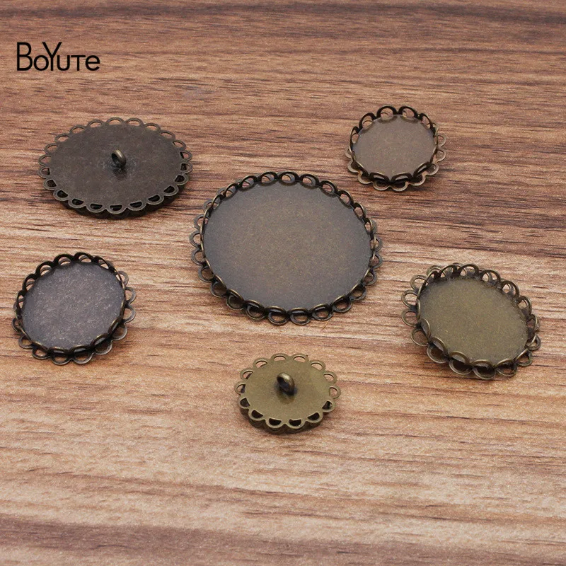 BoYuTe (200 Pieces/Lot) Round 14-16-18-20-25-30MM Cameo Cabochon Base Button Blank Tray Bezel Jewelry Findings Components Diy
BoYuTe (200 Pieces/Lot) Round 14-16-18-20-25-30MM Cameo Cabochon Base Button Blank Tray Bezel Jewelry Findings Components Diy