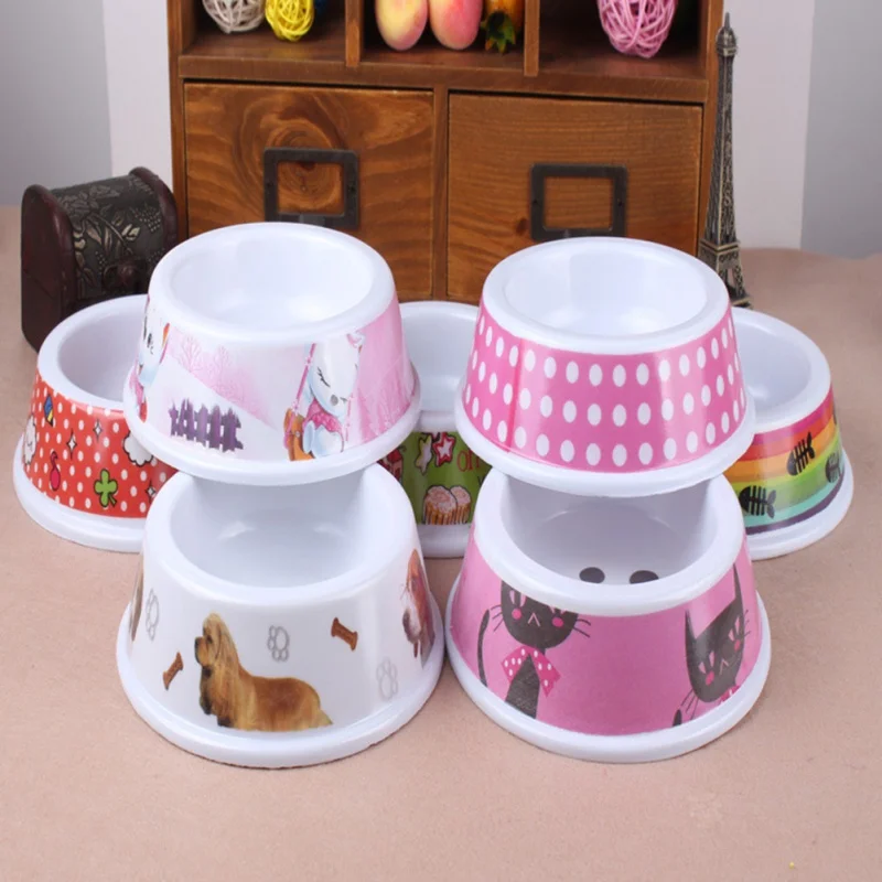 New Lovely Durable Pet Bowls For Water Food Dogs Colorful Patterns Small Bowl Dog Feeders Color Random Top New Arrived 
New Lovely Durable Pet Bowls For Water Food Dogs Colorful Patterns Small Bowl Dog Feeders Color Random Top New Arrived
