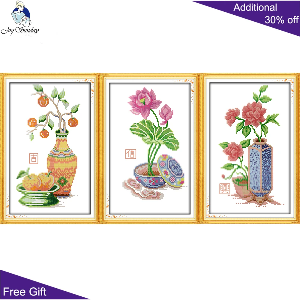 Joy Sunday Orange Lotus Flowers Z402 Z403 Z404 Home Decor Chinese Character Lucky Confidence Thriving Cross Stitch kits
Joy Sunday Orange Lotus Flowers Z402 Z403 Z404 Home Decor Chinese Character Lucky Confidence Thriving Cross Stitch kits