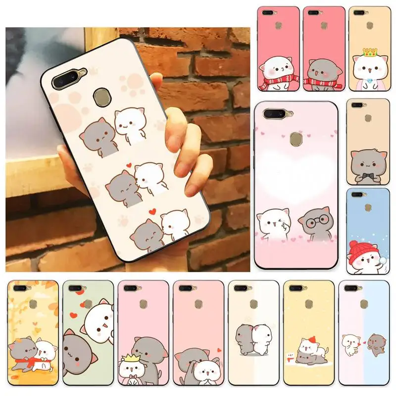 YNDFCNB Couple Lovely Cute Gray Cat Phone Case For Oppo A9 Realme C3 6Pro Coque For vivo Y91C Y17 Y19 Back Cover
YNDFCNB Couple Lovely Cute Gray Cat Phone Case For Oppo A9 Realme C3 6Pro Coque For vivo Y91C Y17 Y19 Back Cover