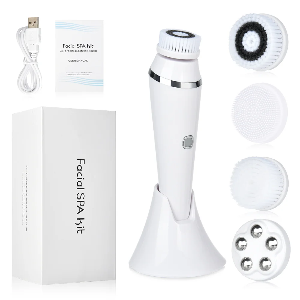 Silicone Cleansing Brush Electric Waterproof Face Cleaner Blackhead Removal Acne Pore Clean Portable Deep Cleaning Remove
Silicone Cleansing Brush Electric Waterproof Face Cleaner Blackhead Removal Acne Pore Clean Portable Deep Cleaning Remove