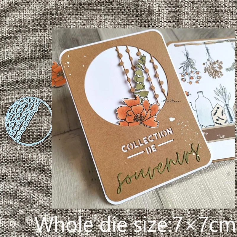 Новый дизайн, металлический трафарет для рукоделия, пресс-формы, полоса, кольцо, украшение, скрапбукинг, высечки, альбом, бумага, карточки, ре... 
Новый дизайн, металлический трафарет для рукоделия, пресс-формы, полоса, кольцо, украшение, скрапбукинг, высечки, альбом, бумага, карточки, ре...