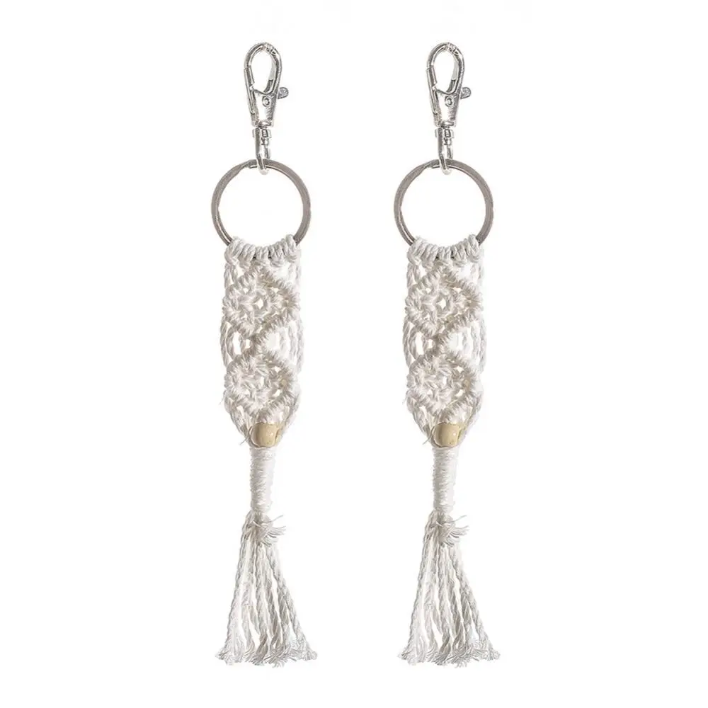 55% Hot Sales!!! 2Pcs Women Cotton Braid Tassel Metal Pendant Car Key Ring Holder Waist Bag Decor
55% Hot Sales!!! 2Pcs Women Cotton Braid Tassel Metal Pendant Car Key Ring Holder Waist Bag Decor