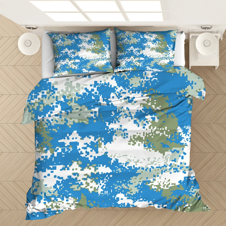 Camouflage 3D Printed Bedding Set Duvet Covers Pillowcases Comforter Bedding Set Bedclothes Bed Linen
Camouflage 3D Printed Bedding Set Duvet Covers Pillowcases Comforter Bedding Set Bedclothes Bed Linen