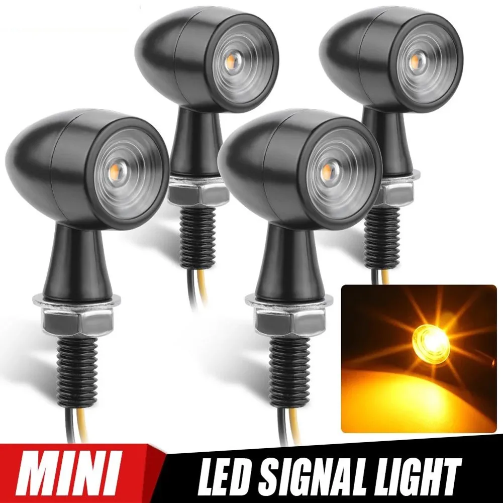 4PCS Mini Motorcycle Smoke Lens Turn Signal Light Indicator Amber Red White Blinker Light Lamp 8mm 3 Wire Blinker Indicator Lamp
4PCS Mini Motorcycle Smoke Lens Turn Signal Light Indicator Amber Red White Blinker Light Lamp 8mm 3 Wire Blinker Indicator Lamp