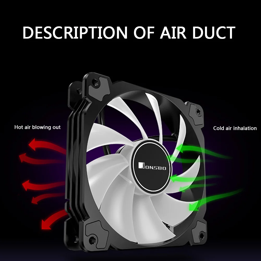 Jonsbo FR502 12cm Desktop Chassis Lighting Fan 12V 3 Pin+4 Pin Computer PC Case Cooler Radiator Desktop Chassis Lighting Fan
Jonsbo FR502 12cm Desktop Chassis Lighting Fan 12V 3 Pin+4 Pin Computer PC Case Cooler Radiator Desktop Chassis Lighting Fan