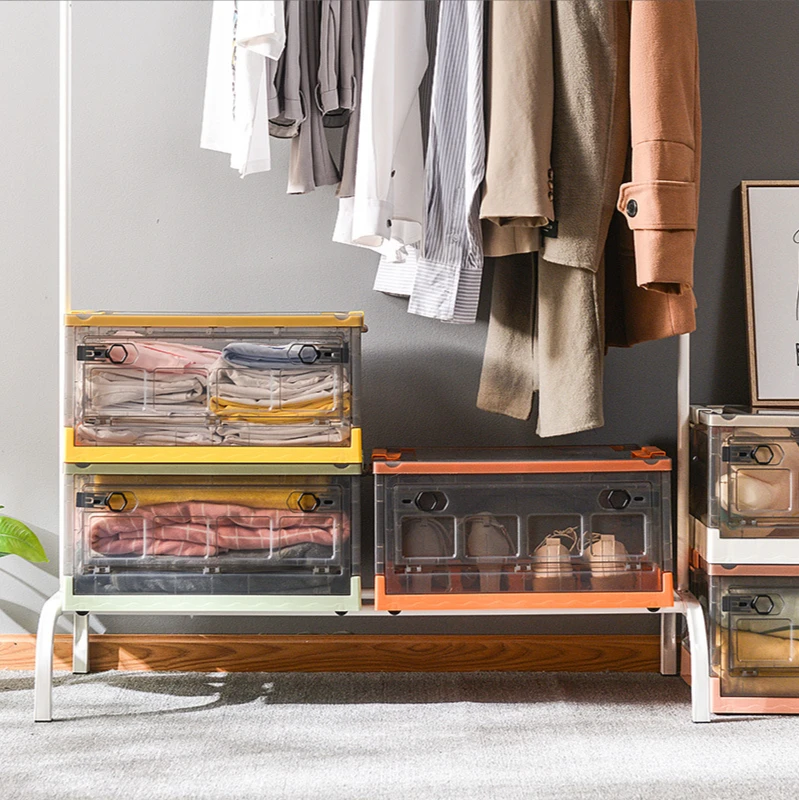 Foldable Plastic clothes Storage Bins Toy Box Sundry Storage Basket Case Utility Cosmetic Container Desktop Tool Boxes
Foldable Plastic clothes Storage Bins Toy Box Sundry Storage Basket Case Utility Cosmetic Container Desktop Tool Boxes