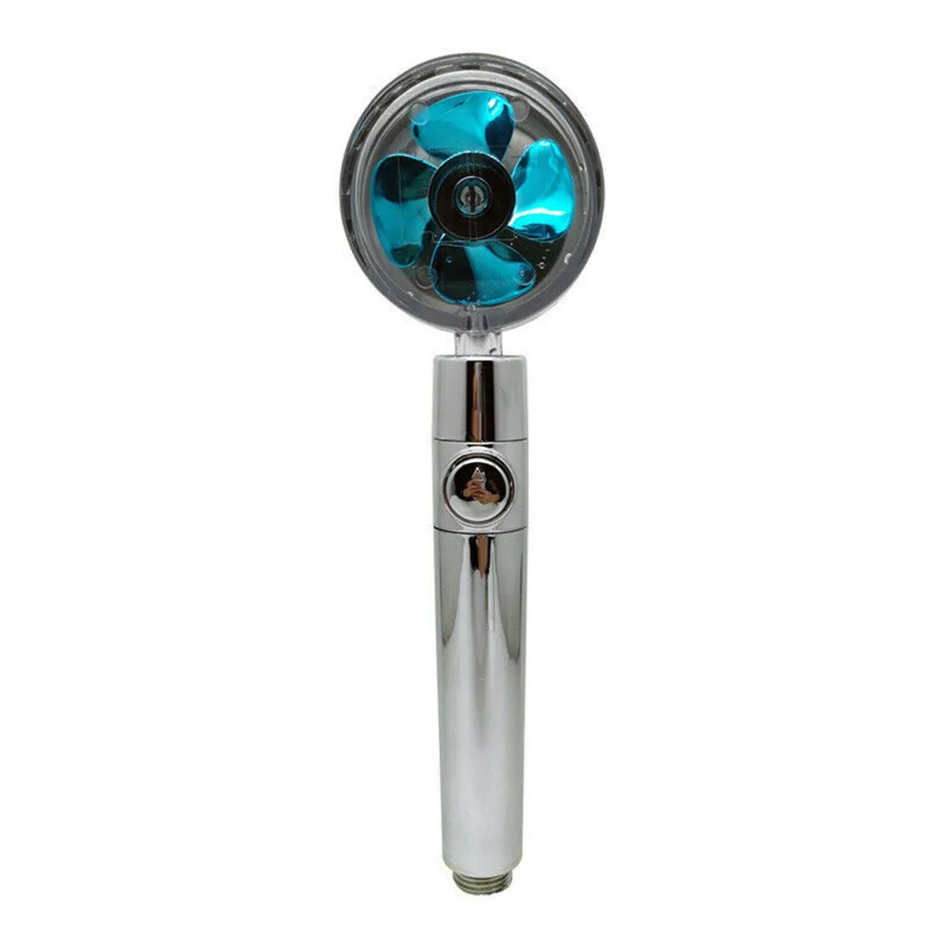 1PC Pressurized Shower Head Nozzle Water-saving Flow 360 Rotating High-pressure Nozzle With Small Fan G1/2 Standard Interface
1PC Pressurized Shower Head Nozzle Water-saving Flow 360 Rotating High-pressure Nozzle With Small Fan G1/2 Standard Interface