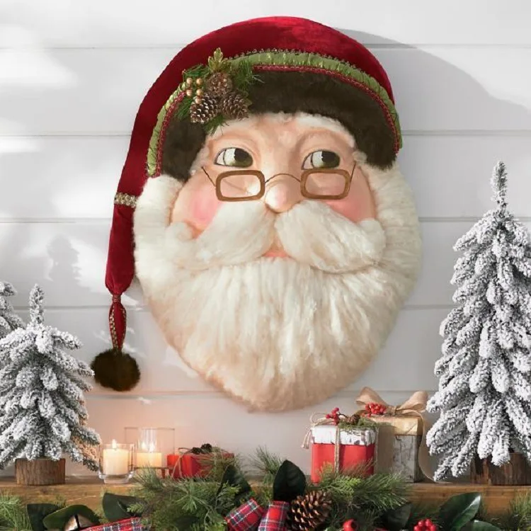 3D Wooden Santa Claus Sculpture Christmas Ornament DIY Wall Door Window Plaque Pendent Crafts Hanging Decor Home Party Navidad
3D Wooden Santa Claus Sculpture Christmas Ornament DIY Wall Door Window Plaque Pendent Crafts Hanging Decor Home Party Navidad