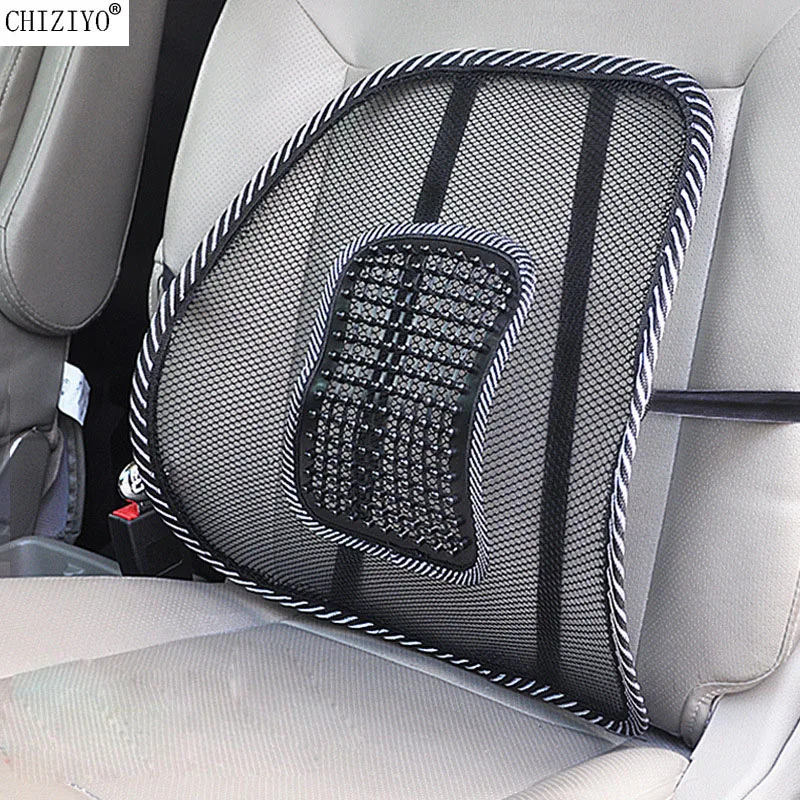 1pc Health Car Seat Office Chair Massage Back Lumbar Support Mesh Ventilate Cushion Pad Black Mesh Back Breathable Cushion
1pc Health Car Seat Office Chair Massage Back Lumbar Support Mesh Ventilate Cushion Pad Black Mesh Back Breathable Cushion