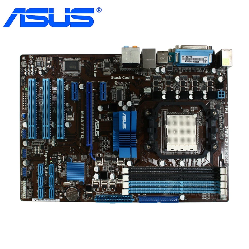 ASUS M4A77TD Motherboard M4A77 TD DDR3 16GB For 770 Phenom II/Athlon II/Sempron 100 Socket AM3 Desktop ATX Mainboard Used 
ASUS M4A77TD Motherboard M4A77 TD DDR3 16GB For 770 Phenom II/Athlon II/Sempron 100 Socket AM3 Desktop ATX Mainboard Used