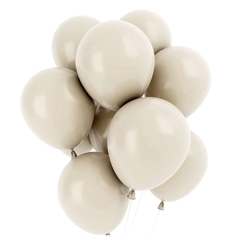 White Sand Balloons 12 Inch 200 Pcs Baby Shower Party Balloons Happy Birthday Decoration Balloons Latex Balloons
White Sand Balloons 12 Inch 200 Pcs Baby Shower Party Balloons Happy Birthday Decoration Balloons Latex Balloons