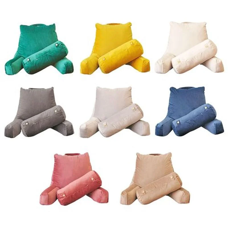 Reading Pillow Bedding Wedge Shredded Backrest Cushion with Arms Home Sofa Decorations
Reading Pillow Bedding Wedge Shredded Backrest Cushion with Arms Home Sofa Decorations