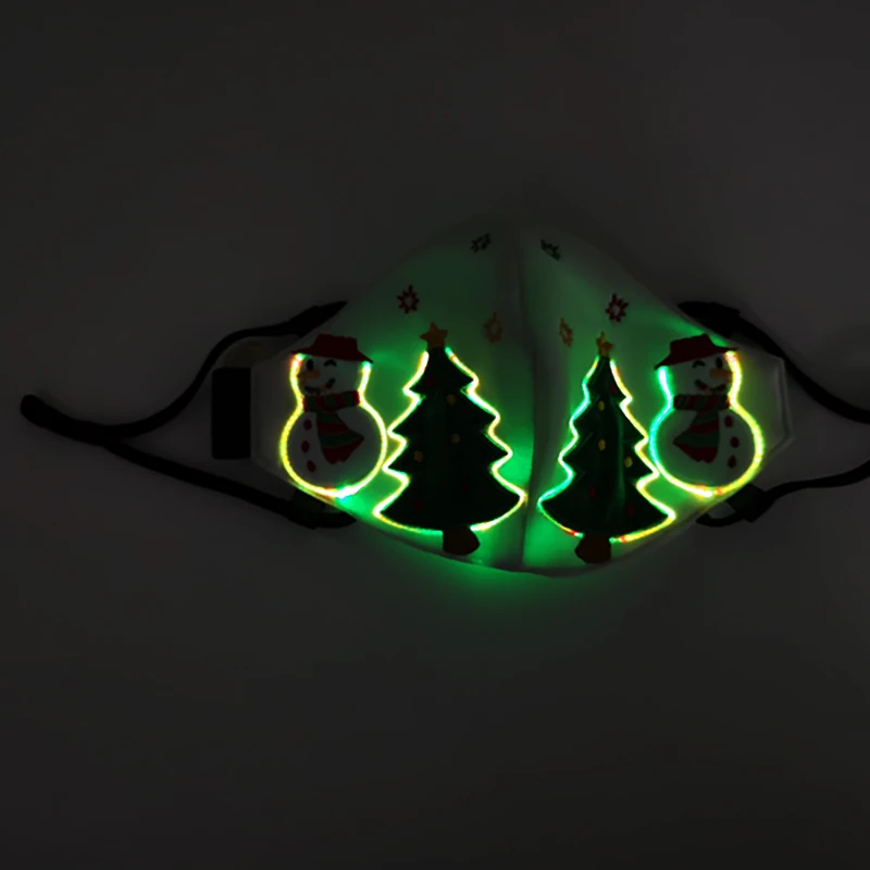 CChristmas Glowing Mask LED Voice Control Light Up Mask New Year Gift Party Club Festival DIY Mask Holiday Mask USB Rechargeable
CChristmas Glowing Mask LED Voice Control Light Up Mask New Year Gift Party Club Festival DIY Mask Holiday Mask USB Rechargeable