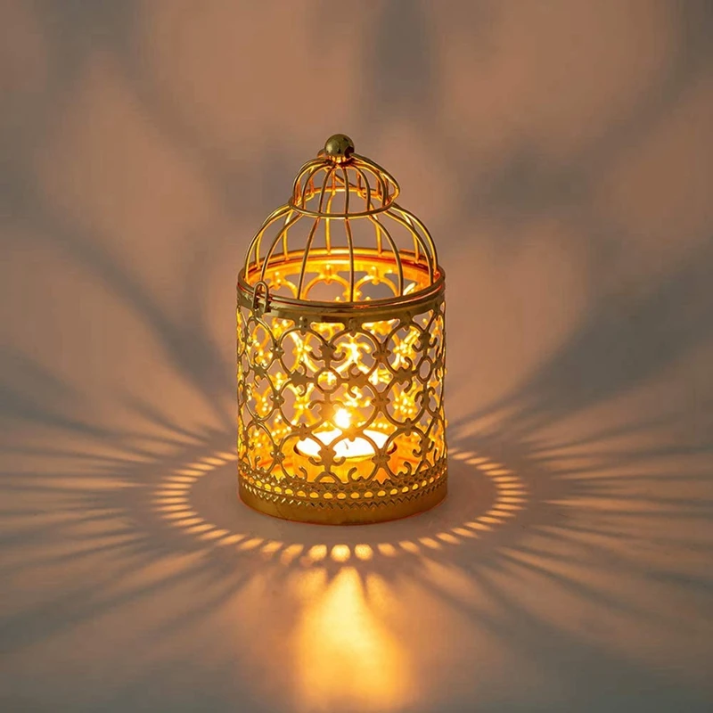AT69 -4 Pcs Decorative Candle Lanterns Bird Cage Metal Hollow Out Decorative Birdcage Iron Candle Holder Hanging Lantern
AT69 -4 Pcs Decorative Candle Lanterns Bird Cage Metal Hollow Out Decorative Birdcage Iron Candle Holder Hanging Lantern