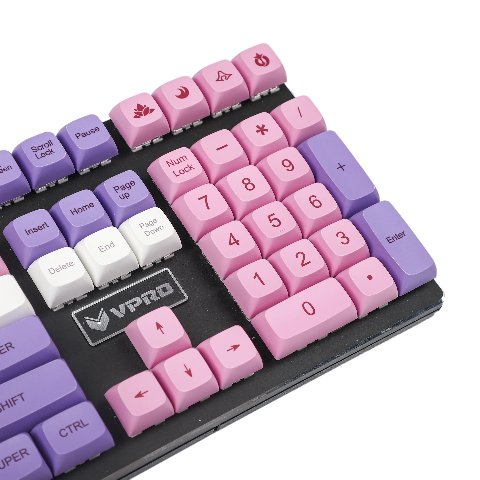 YMDK 134 Key Hana краситель Sub ZDA шариковая форма PBT Keycap подобный XDA для Клавиатура MX 104 87 61