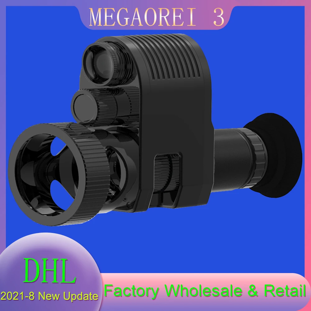 

Охотничий оптический прицел Megaorei 3, тактический прицел, цифровой инфракрасный прицел ночного видения, новинка 2021