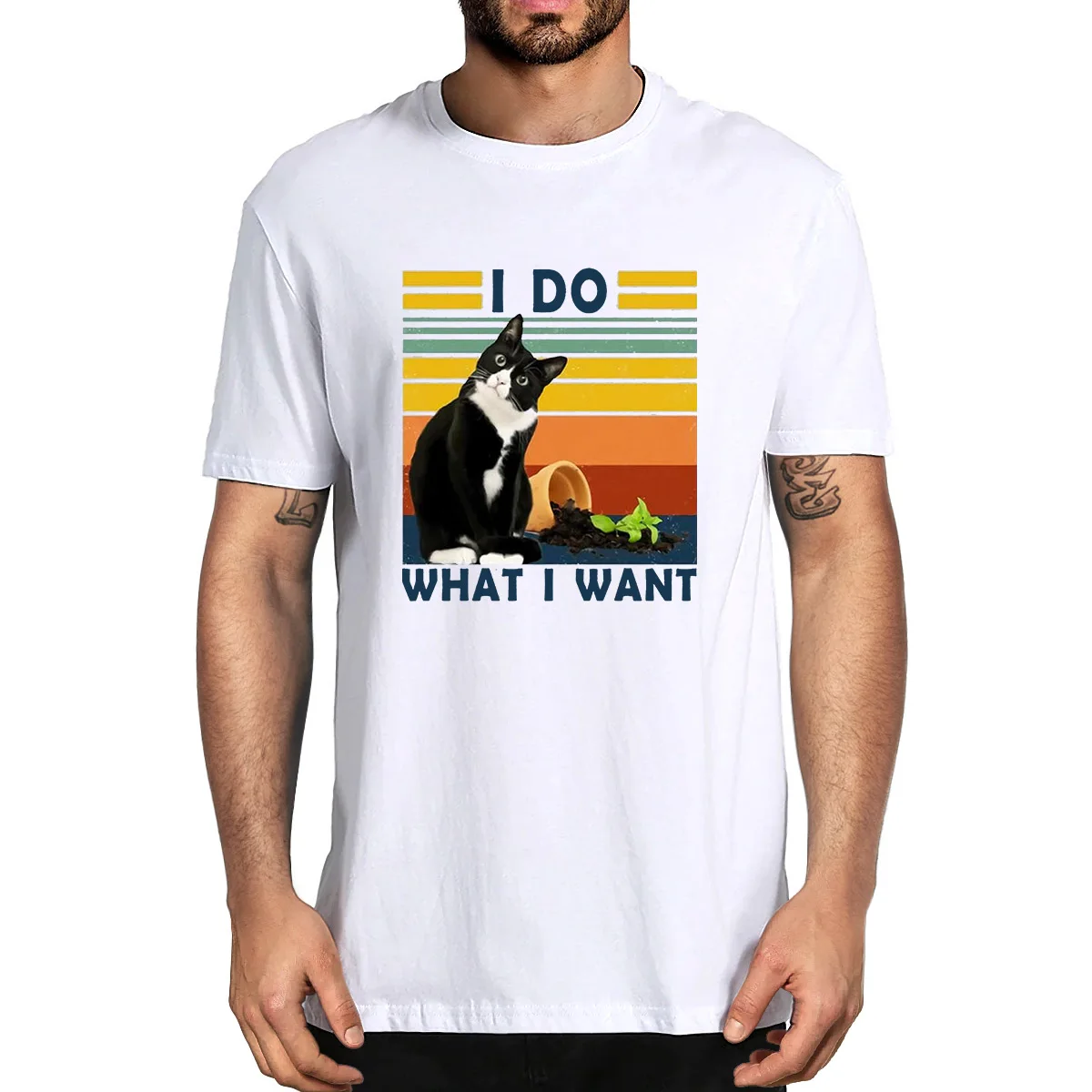 Lycra I Do What I Want Funny Cat Lover Men's Shirt Short Sleeve Funny T-shirt Humor Streetwear Women Tee Harajuku Shirt
Lycra I Do What I Want Funny Cat Lover Men's Shirt Short Sleeve Funny T-shirt Humor Streetwear Women Tee Harajuku Shirt
