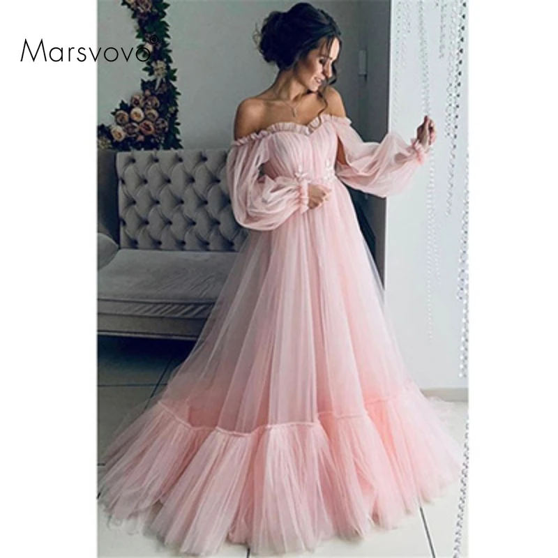Slash Neck Prom Dress Mesh Wedding Evening Party Maxi Dress Long Sleeve Sexy Woman Long Dresses Korean Fashion Elegant Vestidos
Slash Neck Prom Dress Mesh Wedding Evening Party Maxi Dress Long Sleeve Sexy Woman Long Dresses Korean Fashion Elegant Vestidos