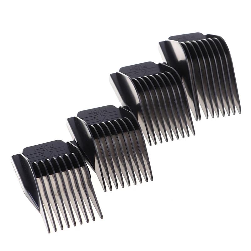4 Pcs/set Universal Hair Trimmer Clipper Limit Comb Guide Sets Tool Hair Cutting And Dressing For Professional And Home Use
4 Pcs/set Universal Hair Trimmer Clipper Limit Comb Guide Sets Tool Hair Cutting And Dressing For Professional And Home Use