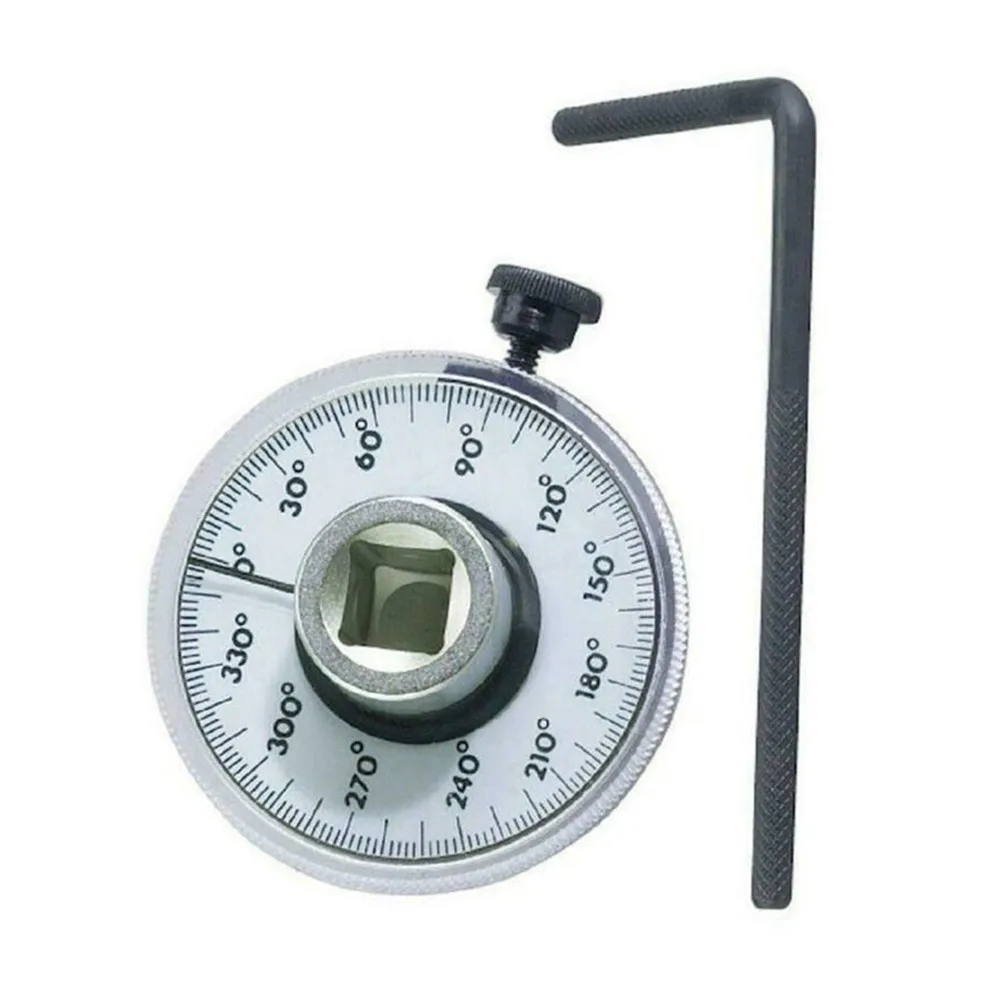 1/2 Inch Drive Torque Wrench Angle Gauge 360 Degree Angle Rotation Measurer Hand Tool Spanner Measuring Meter Tool
1/2 Inch Drive Torque Wrench Angle Gauge 360 Degree Angle Rotation Measurer Hand Tool Spanner Measuring Meter Tool