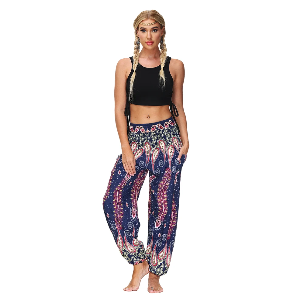 Yoga Pants Women Casual Printing Baggy Trousers Belly Dance Yoga Harem Pants Slacks sweatpants Trendy Loose Dance Clothing
Yoga Pants Women Casual Printing Baggy Trousers Belly Dance Yoga Harem Pants Slacks sweatpants Trendy Loose Dance Clothing