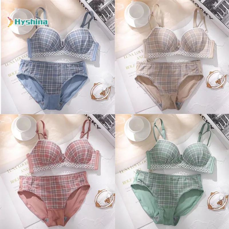 New Women'snon Steel Ring Underwear Comfortable and Breathable Gathered Latex Cotton Bra Suit
New Women'snon Steel Ring Underwear Comfortable and Breathable Gathered Latex Cotton Bra Suit