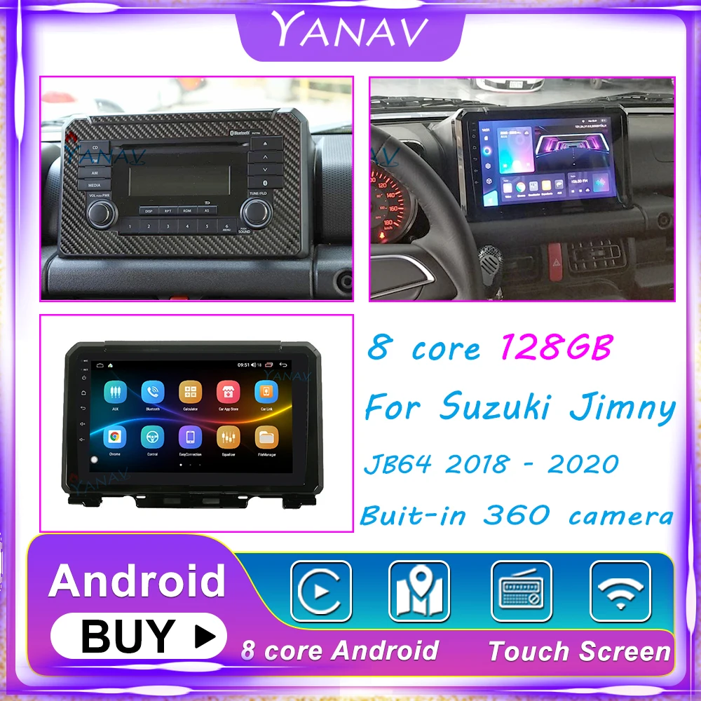 Автомобильный радиоприемник 128 ГБ Android для Suzuki Jmny JB64 2018-2020 мультимедийный GPS-навигатор головное устройство Автомобильный стереоприемник маг...
Автомобильный радиоприемник 128 ГБ Android для Suzuki Jmny JB64 2018-2020 мультимедийный GPS-навигатор головное устройство Автомобильный стереоприемник маг...