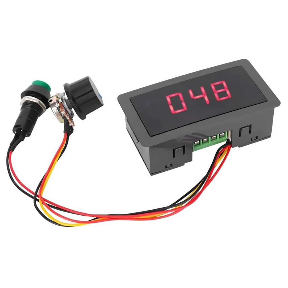 1Pcs PWM stepless speed control switch 6V12V24V Adjustable Digital Display DC Motor Speed Controller LED Motor Controller
1Pcs PWM stepless speed control switch 6V12V24V Adjustable Digital Display DC Motor Speed Controller LED Motor Controller