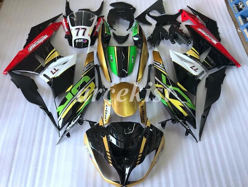 Injection Mold New ABS Motorcycle Full Fairings kit Fit for Kawasaki Ninja ZX-6R 636 2009 2010 2011 2012 Bodywork set Custom
Injection Mold New ABS Motorcycle Full Fairings kit Fit for Kawasaki Ninja ZX-6R 636 2009 2010 2011 2012 Bodywork set Custom