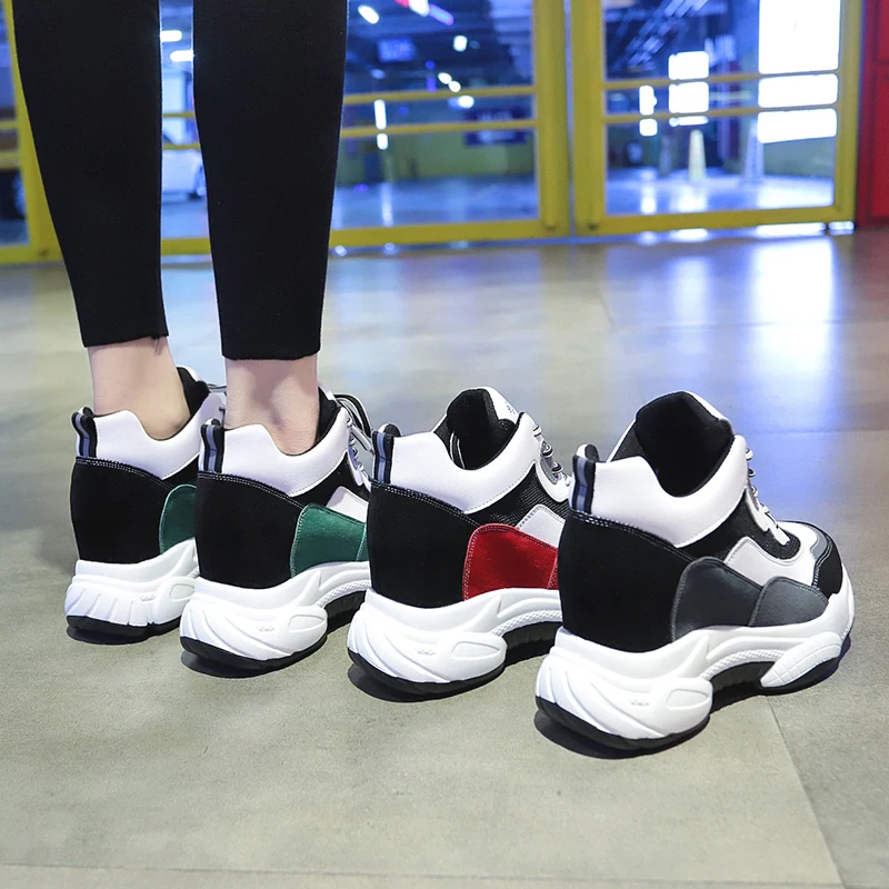 Women's Platform Shoes 2020 Fashion Spring Thick Bottom Casual Shoes Breathable Chunky Sneakers Lacu-up Women Leisure Dad Shoes 
Women's Platform Shoes 2020 Fashion Spring Thick Bottom Casual Shoes Breathable Chunky Sneakers Lacu-up Women Leisure Dad Shoes