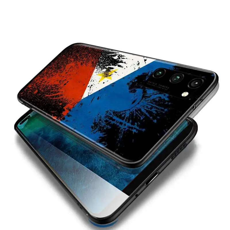 Armenia Russia Flag for Huawei Honor V30 V20 Pro X10 9S 9A 9C 9X 8X 10 9 Lite 8 7 Silicone Soft Black Phone Case | Мобильные