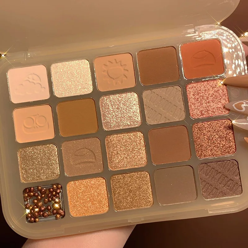 Chestnut 20-Color Eyeshadow Palette Matte Pearlescent Earth Color Multi-Color Joint Eyeshadow Palette Student Girl косметика
Chestnut 20-Color Eyeshadow Palette Matte Pearlescent Earth Color Multi-Color Joint Eyeshadow Palette Student Girl косметика