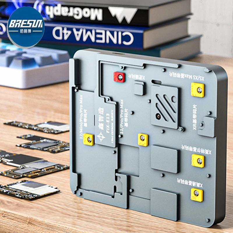 XINZHIZAO FIX-E13 Chip Test Stand For iPhoneX XS XR 11 12 13 14 PRO MAX MINI Qua Intel baseband chip logic read-write programmer
XINZHIZAO FIX-E13 Chip Test Stand For iPhoneX XS XR 11 12 13 14 PRO MAX MINI Qua Intel baseband chip logic read-write programmer