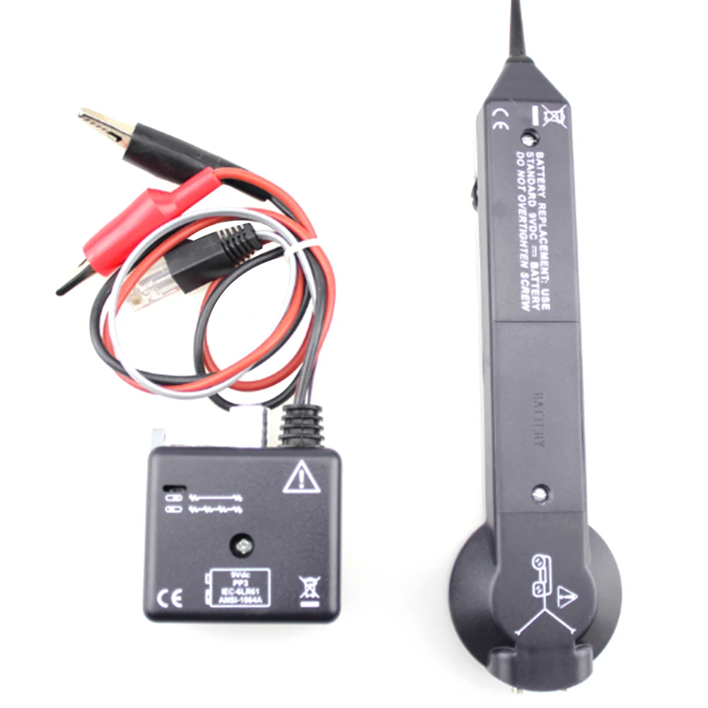 200EP Cable Tester Tone Generator Kit Home Tracers Adjustable Volume Portable Plastic Inductive Amplifier Practical Professional
200EP Cable Tester Tone Generator Kit Home Tracers Adjustable Volume Portable Plastic Inductive Amplifier Practical Professional